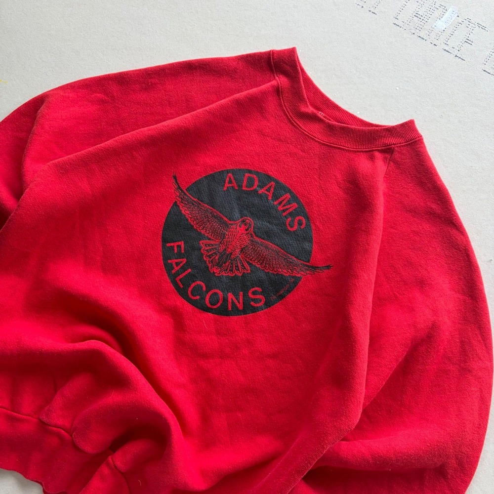 Vintage 80s Fruit of the Loom Adams Falcons Sweatshirt